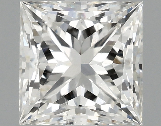 1.10 carat princess lab-grown diamond