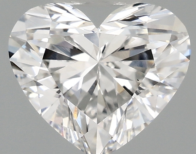 0.99 carat heart lab-grown diamond