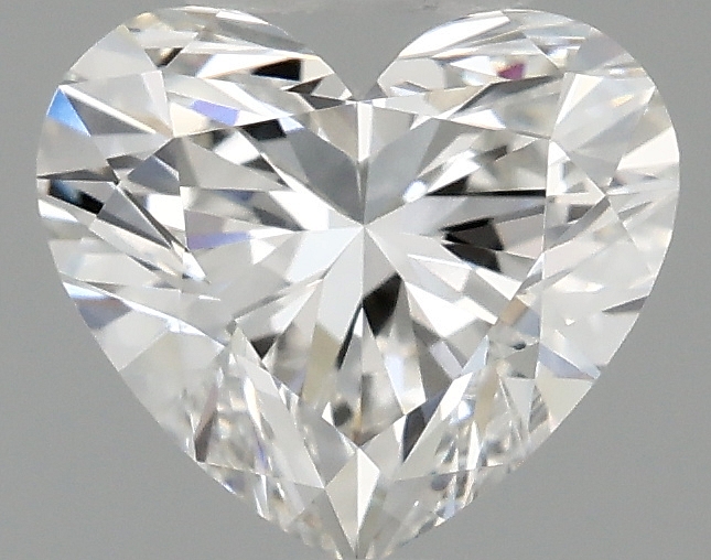 1.01 carat heart lab-grown diamond