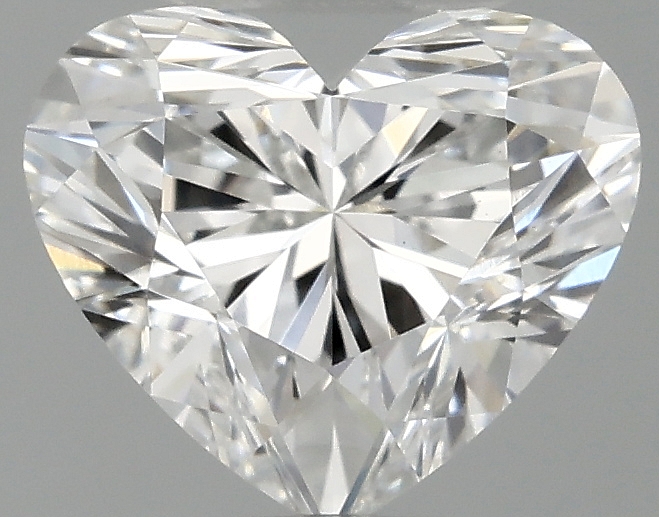 0.99 carat heart lab-grown diamond