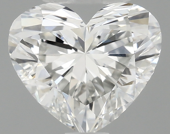 0.99 carat heart lab-grown diamond