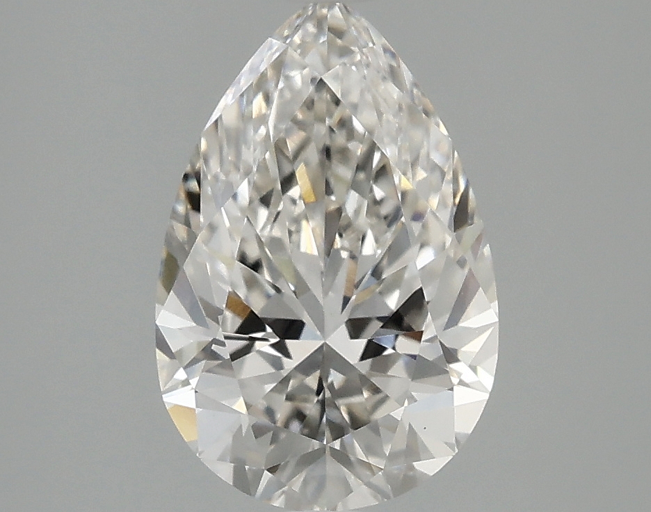 2.10 carat pear lab-grown diamond