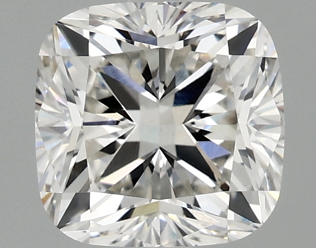 2.09 carat cushion lab-grown diamond