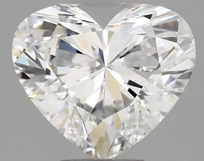 0.99 carat heart lab-grown diamond