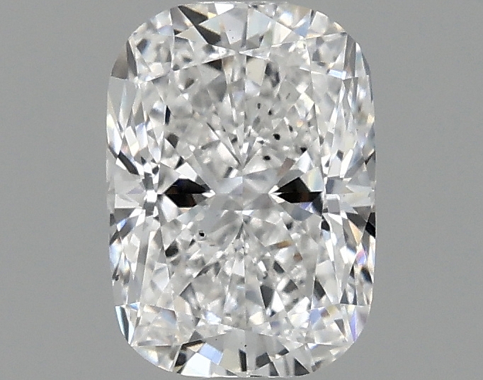 0.99 carat cushion lab-grown diamond
