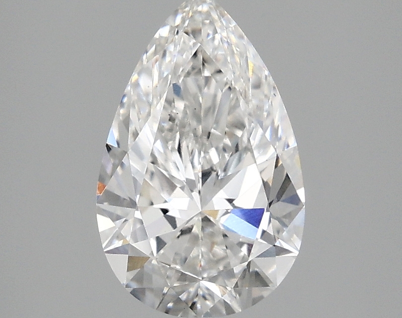 1.40 carat pear lab-grown diamond