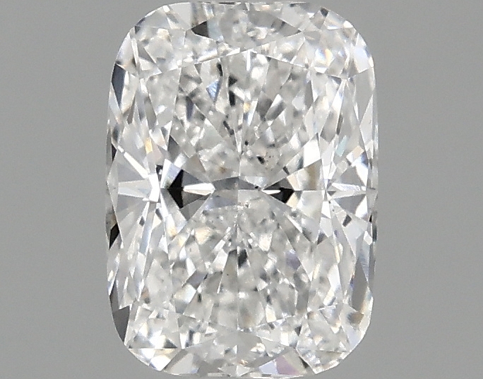 0.99 carat cushion lab-grown diamond