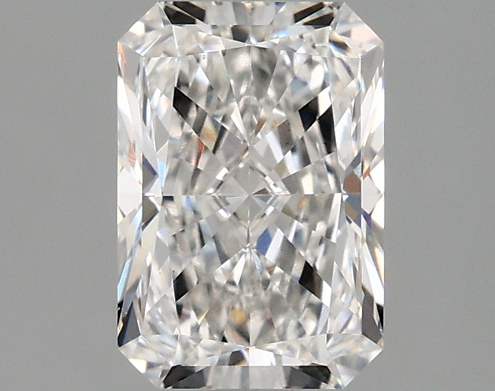 1.76 carat radiant lab-grown diamond