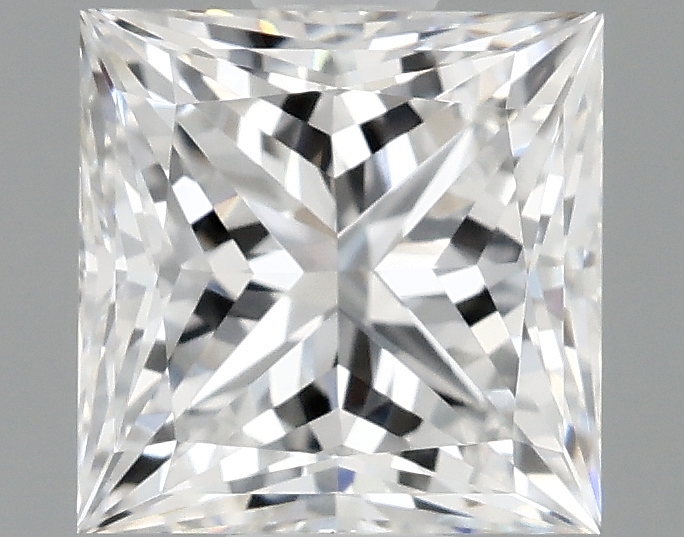 1.24 carat princess lab-grown diamond